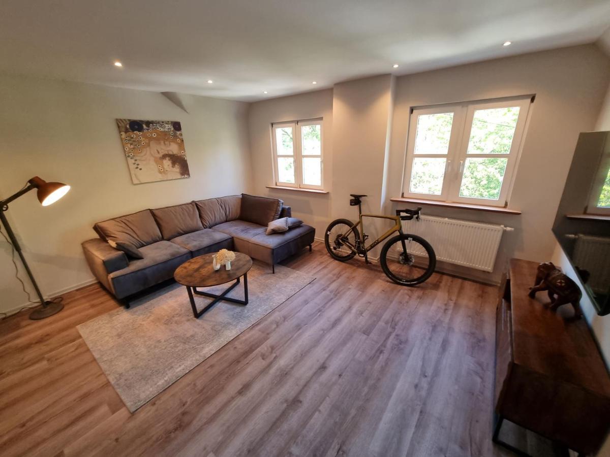 5 Sterne Bahnhoftraum, Appartement "Waldliebe" 133Qm, Grosse Terrasse 70Qm, Qr Code Scannen Fuer Virtuellen Rundgang, Premium Ausstattung Braunfels Εξωτερικό φωτογραφία