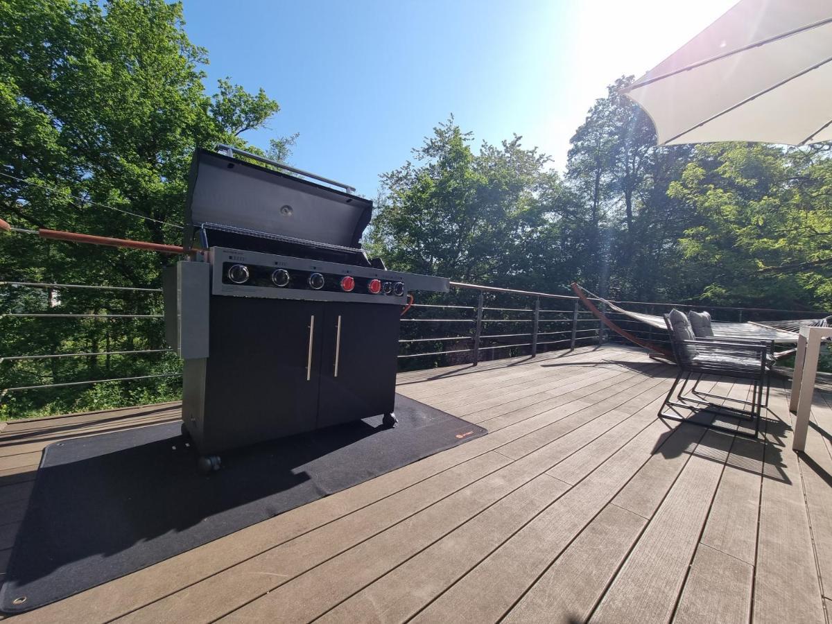 5 Sterne Bahnhoftraum, Appartement "Waldliebe" 133Qm, Grosse Terrasse 70Qm, Qr Code Scannen Fuer Virtuellen Rundgang, Premium Ausstattung Braunfels Εξωτερικό φωτογραφία