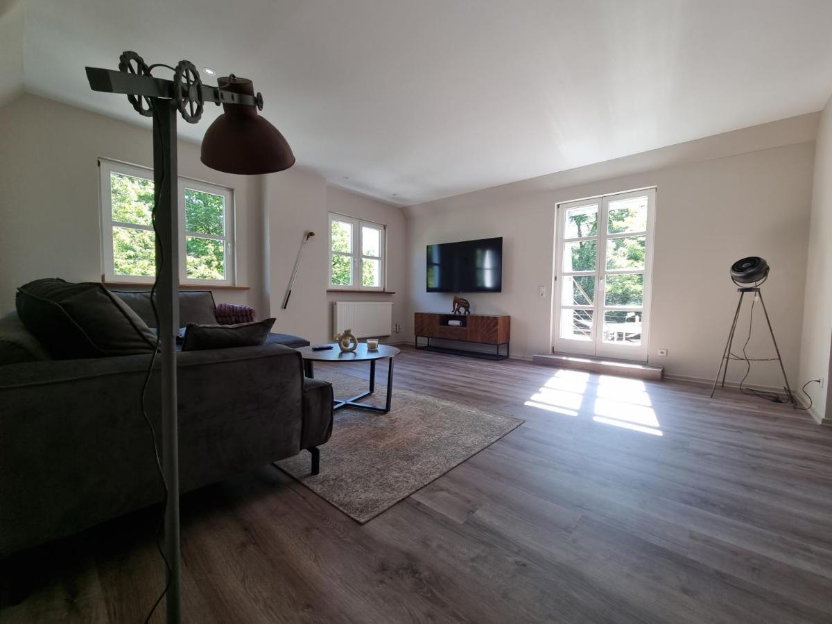 5 Sterne Bahnhoftraum, Appartement "Waldliebe" 133Qm, Grosse Terrasse 70Qm, Qr Code Scannen Fuer Virtuellen Rundgang, Premium Ausstattung Braunfels Εξωτερικό φωτογραφία