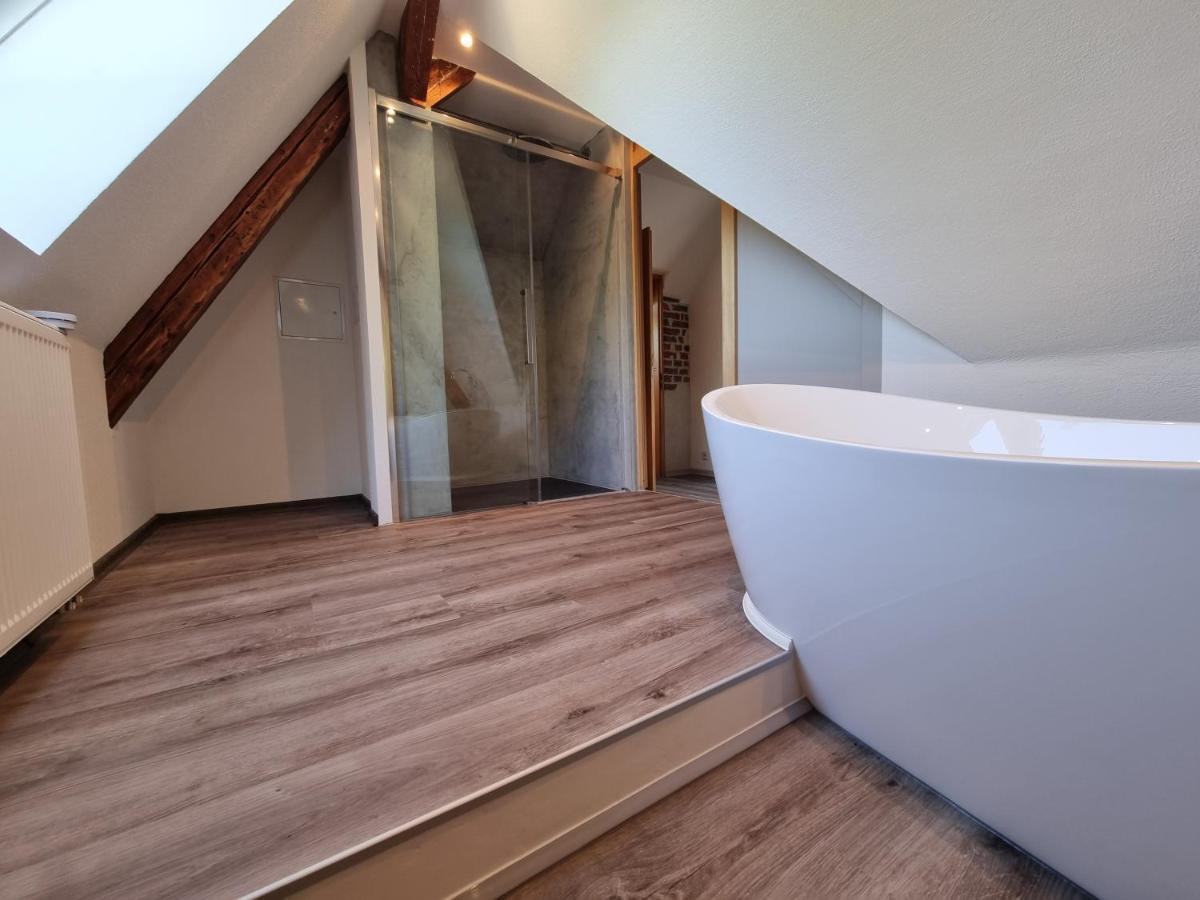 5 Sterne Bahnhoftraum, Appartement "Waldliebe" 133Qm, Grosse Terrasse 70Qm, Qr Code Scannen Fuer Virtuellen Rundgang, Premium Ausstattung Braunfels Εξωτερικό φωτογραφία